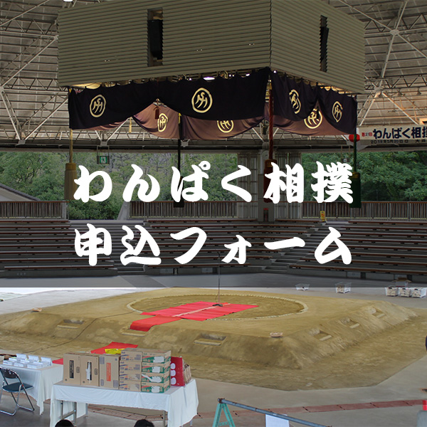 わんぱく相撲堺大会参加申し込みフォーム
